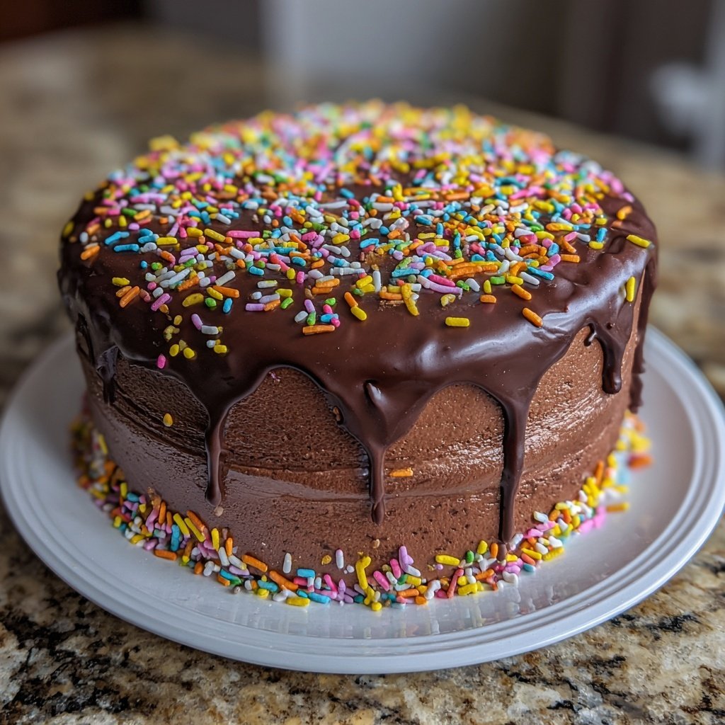 Chocolate Buttercream Celebration Cake