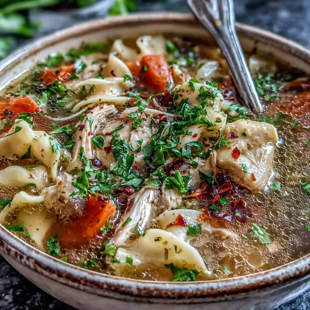 Healthy Chicken Noodle Soup