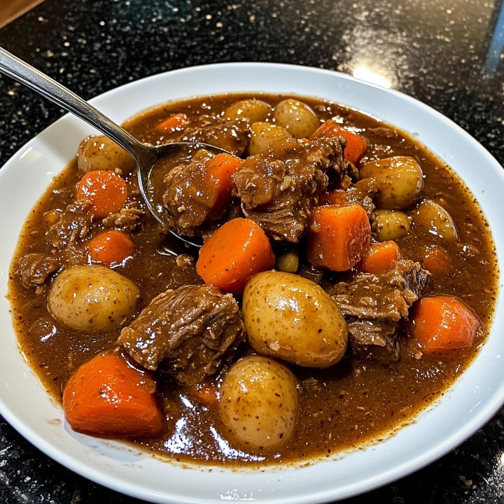 Beef Stew With Baby Potatoes and Carrots