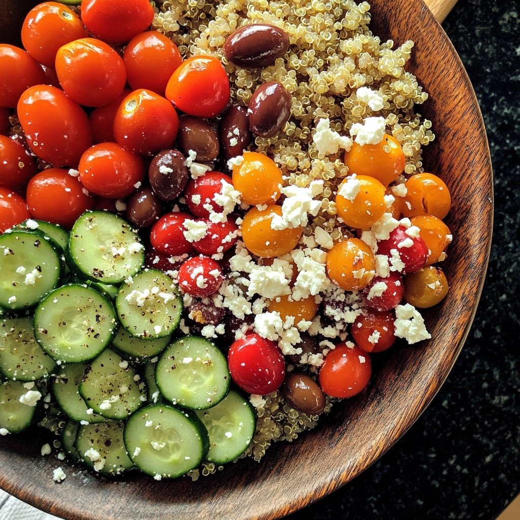 Healthy Mediterranean Grain Bowl