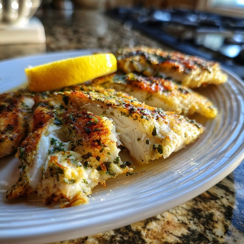 Healthy & Light Lemon Grilled Fish Plate