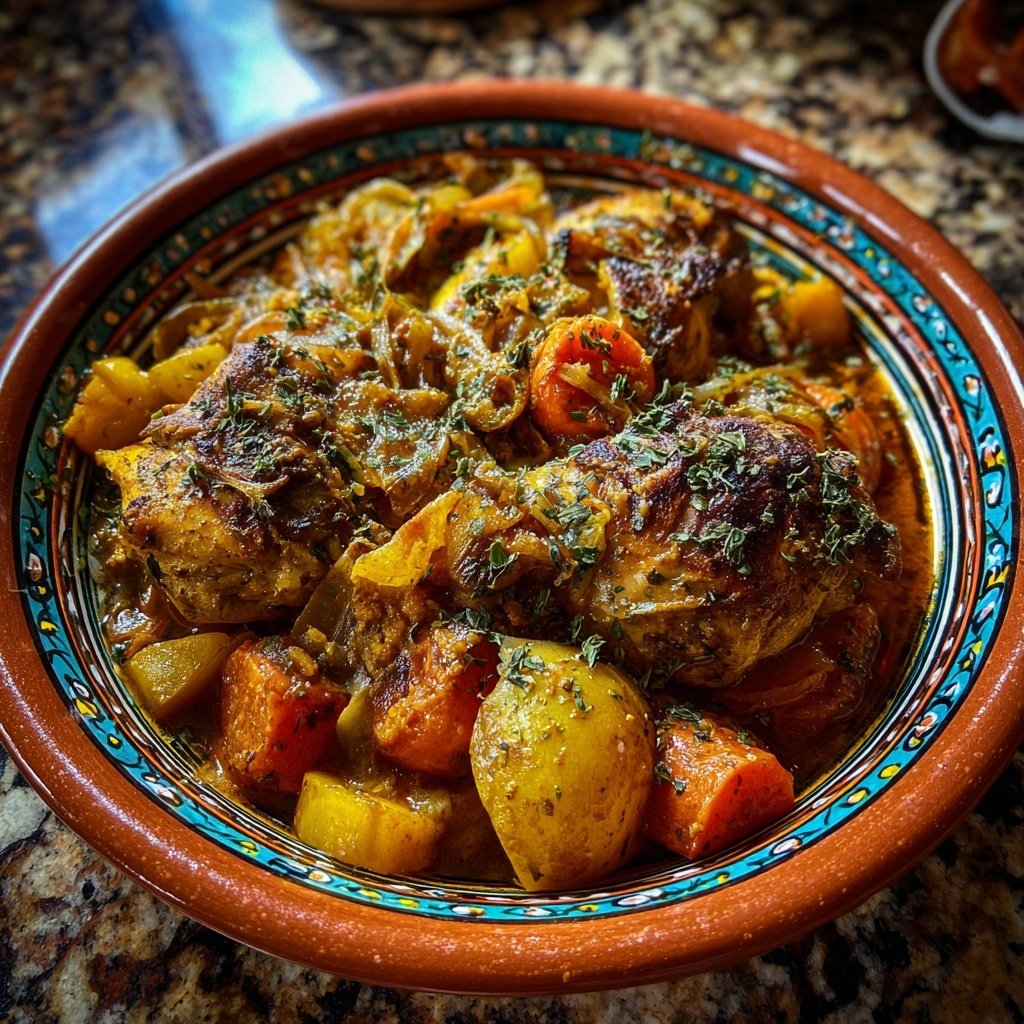 Global Flavors Moroccan Chicken Tagine