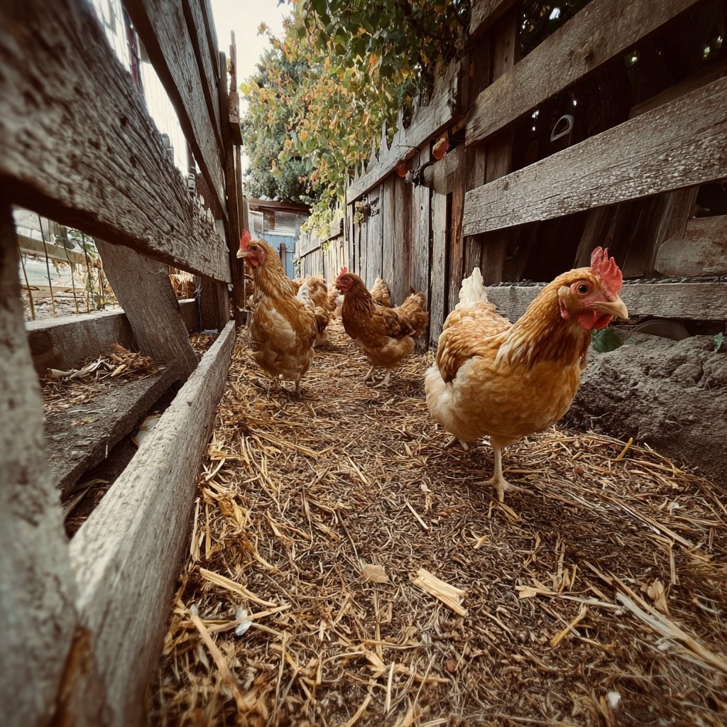 Small Backyard Chicken Run