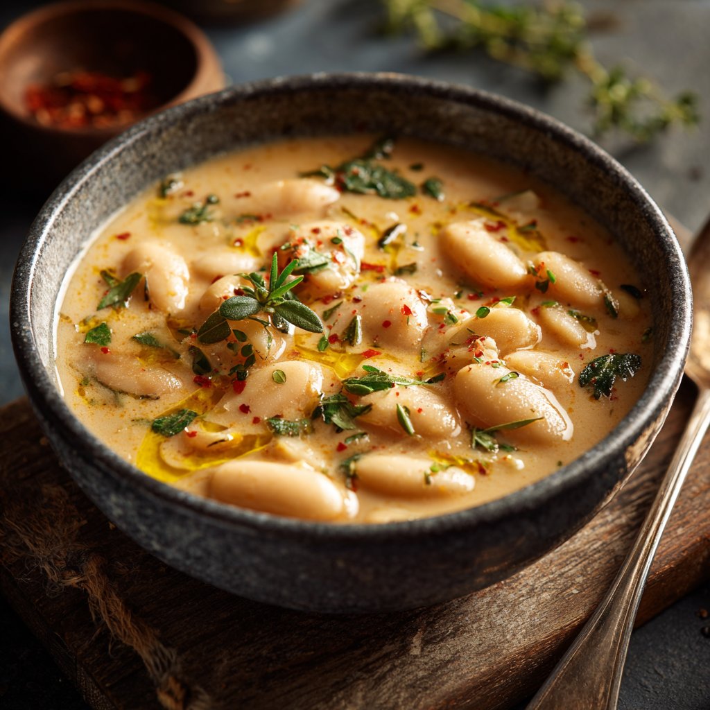 Sunday Creamy White Bean Stew