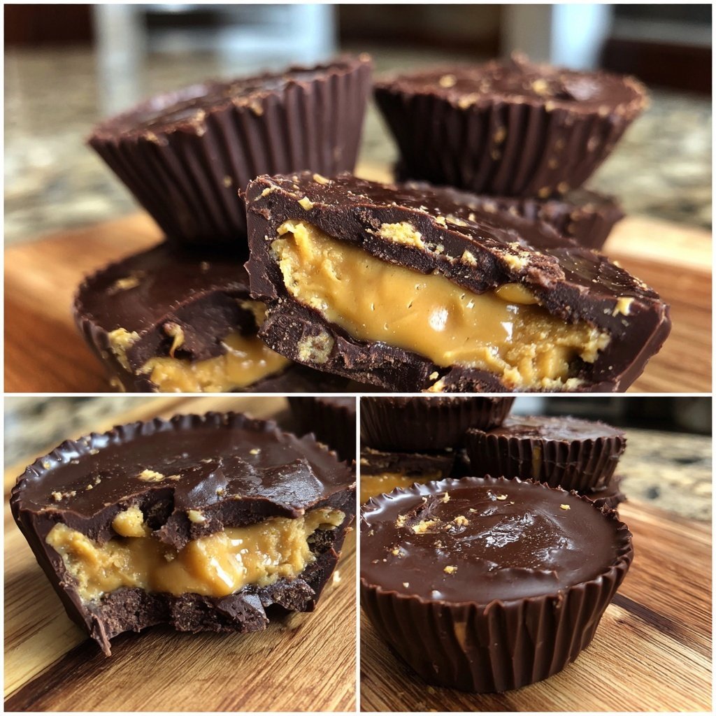 Copycat Homemade Reese’s Cups