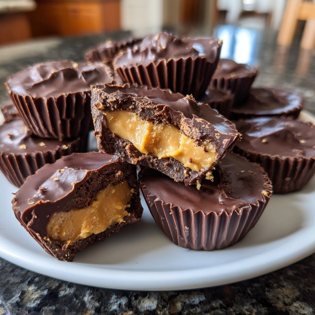 Homemade Reese’s Cups Mini Bites