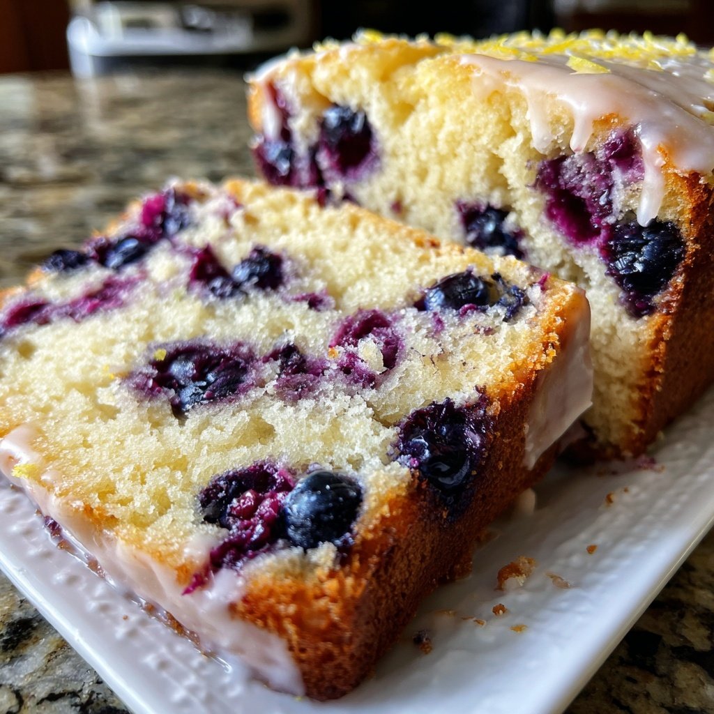 Blueberry Lemon Quick Bread